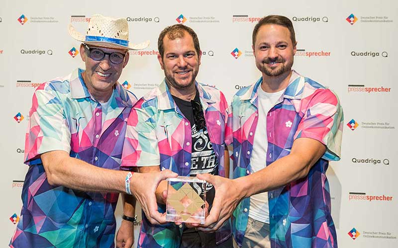 Johannesbad Gruppe gewinnt Deutschen Preis für Onlinekommunikation 2018 in der Branche Tourismus Johannesbad Gruppe gewinnt Deutschen Preis für Onlinekommunikation 2018 in der Branche Tourismus