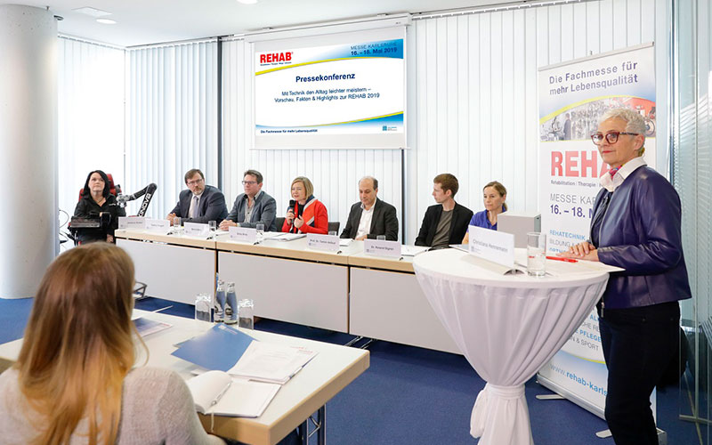 Pressekonferenz der REHAB Pressekonferenz der REHAB