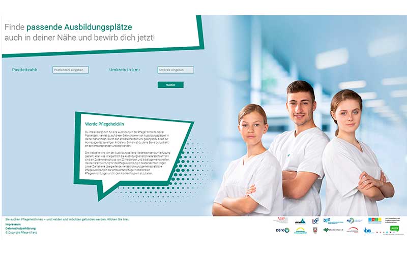 Die Ausbildungsallianz Niedersachsen hat jetzt eine niedersachsenweite trägerübergreifende Webseite für die Ausbildungsplatzsuche veröffentlicht. Foto: Ausbildungsallianz Die Ausbildungsallianz Niedersachsen hat jetzt eine niedersachsenweite trägerübergreifende Webseite für die Ausbildungsplatzsuche veröffentlicht. Foto: Ausbildungsallianz