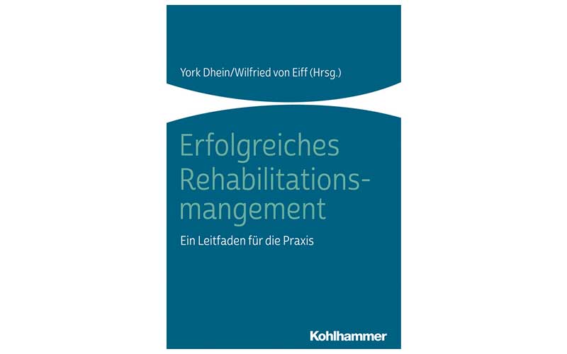 Das Buch „Erfolgreiches Rehabilitationsmanagement“ erscheint am 26. September im Kohlhammer-Verlag, es kostet 49 Euro und ist im Fachbuchhandel, online und als E-Book erhältlich. Das Buch „Erfolgreiches Rehabilitationsmanagement“ erscheint am 26. September im Kohlhammer-Verlag, es kostet 49 Euro und ist im Fachbuchhandel, online und als E-Book erhältlich.